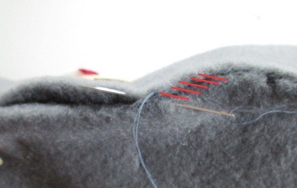 Blog-Inhaltsbild für 'Blüten Applikation aus Stoffresten nähen Upcycling Projekt: Blumen Applis für Kissen, Pullis oder Taschen im Origami Style'